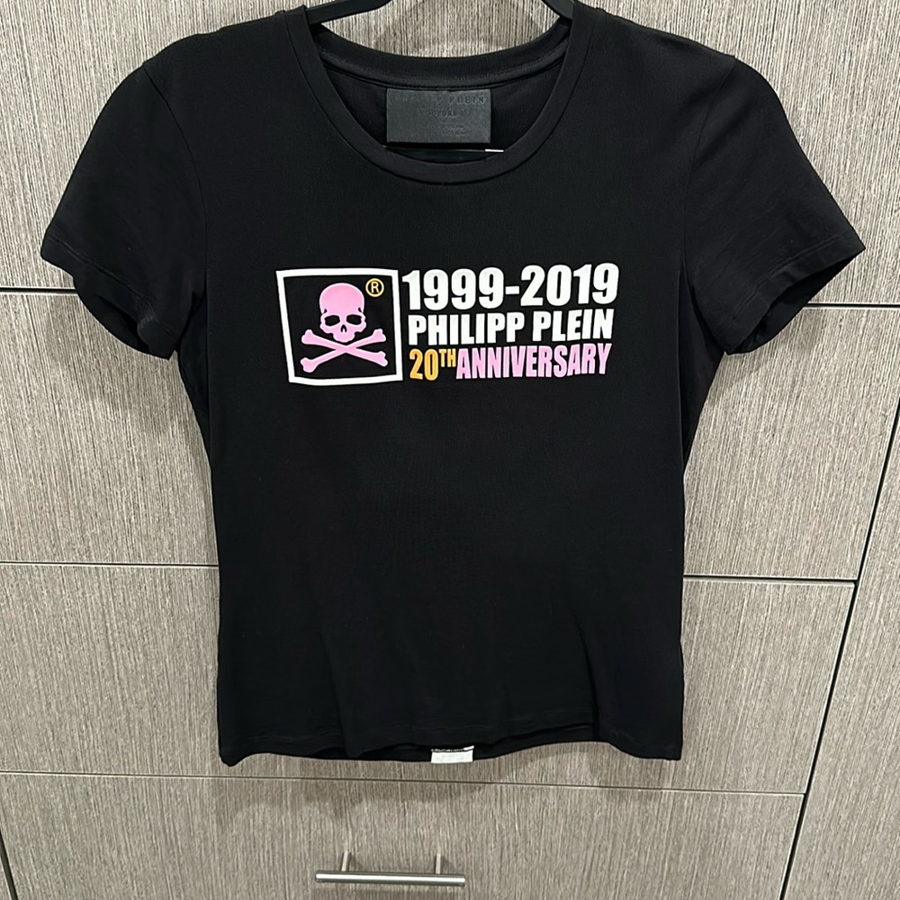 Philip plain 20th anniversary T-shirt
